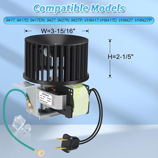 S89222000 High Airflow Replacement Motor Assembly – Extra Quiet Upgrade - Image 2