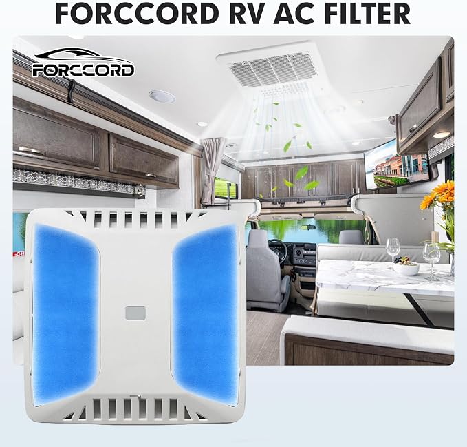6-Pcs RV AC Filters 16''x6'' Replacement - Image 2