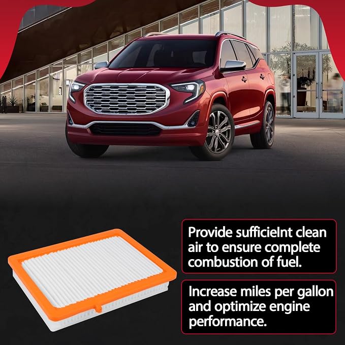 Engine Air Filter Fit for 2018-2025 Chevy Equinox/ 2018-2024 GMC Terrain - Image 7