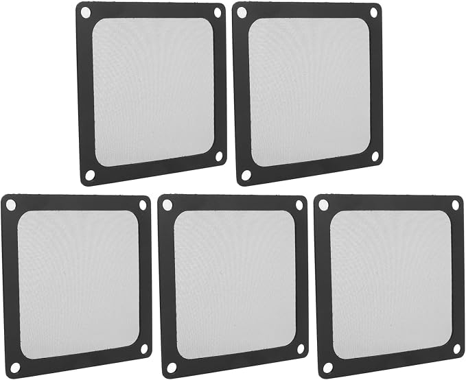 80mm Magnetic Dust Filter PC Case Fan Frame 5PCS Set - Image 7