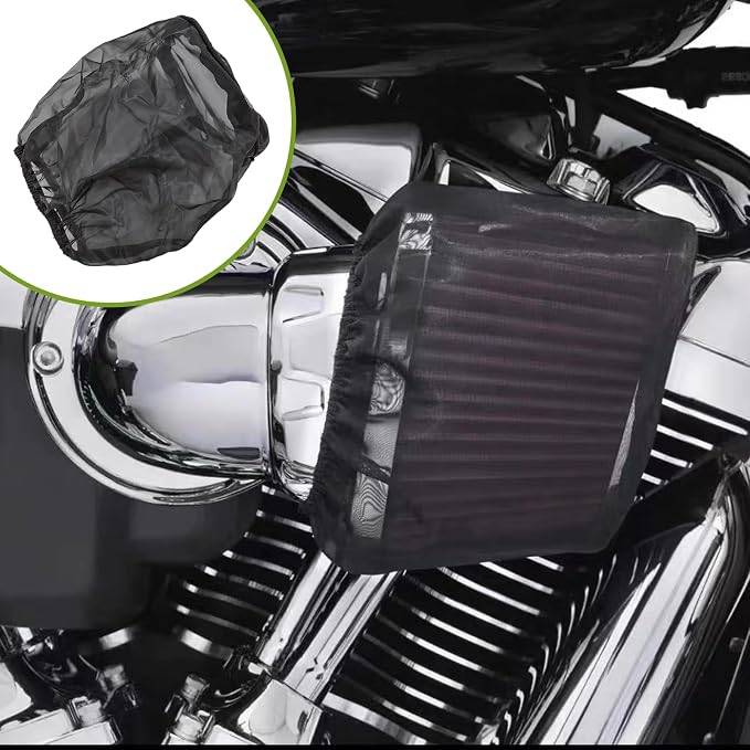 2 PCS Air Filter Cover for Car, Dustproof Cold Air Filter Protective Sock Cover - Image 5