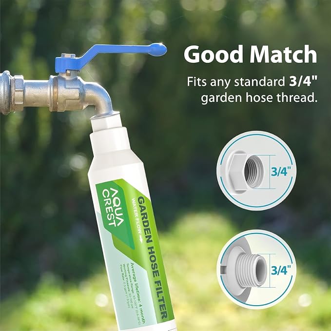 AQUACREST Garden Hose Water Filter - Image 4