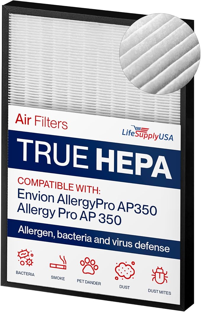 AP350 True HEPA Filter Replacement Compatible by LifeSupplyUSA