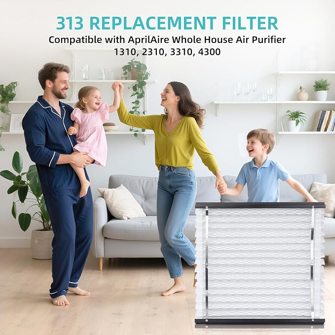 2 Pack 313 Air Filter Compatible - Image 2