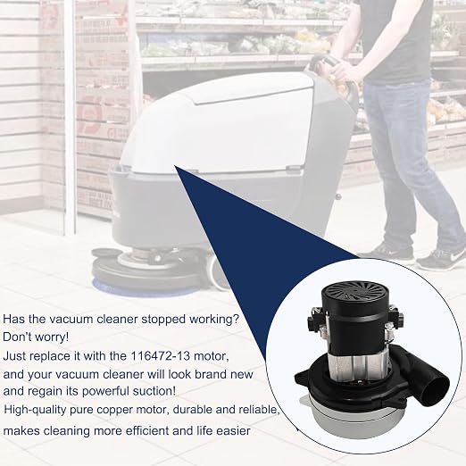 116472-13/116472-00 Vacuum Motor, Electric Vacuums Pump Blower Motor - Image 6