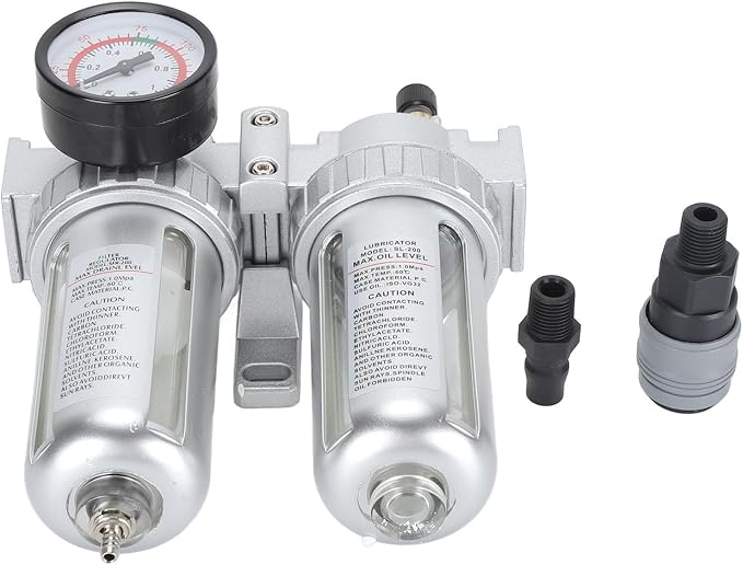 Compressed Air Line Filter, Oil Trap Separator Efficient 1/4inch Interface - Image 7