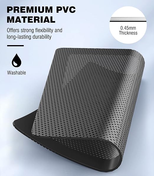 MoKo 140 x 140mm PC Case Magnetic Dust Mesh Filter, 0.5mm PVC Mesh Hole - Image 3