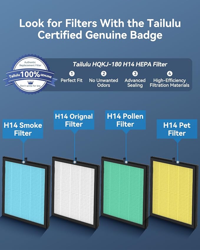 Air Purifiers for Home Large Room up to 2200ft², PM2.5 Air Quality Sensor Smart - Image 8