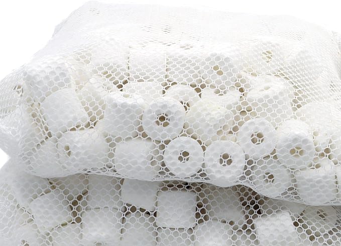 JIHAQUA Aquarium Bio Ceramic Rings 6 lbs Filter Media - Image 3