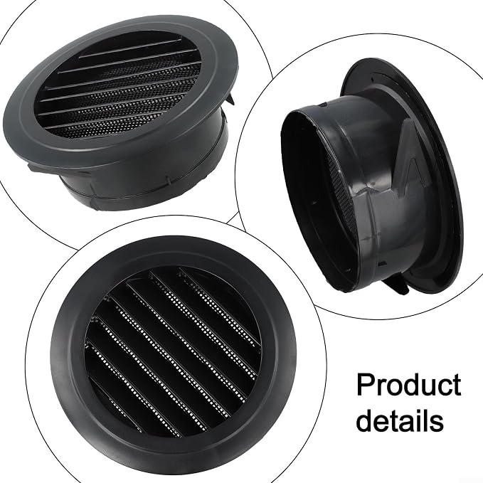 ABS Air Vent Cover with Mesh Filter - Image 8
