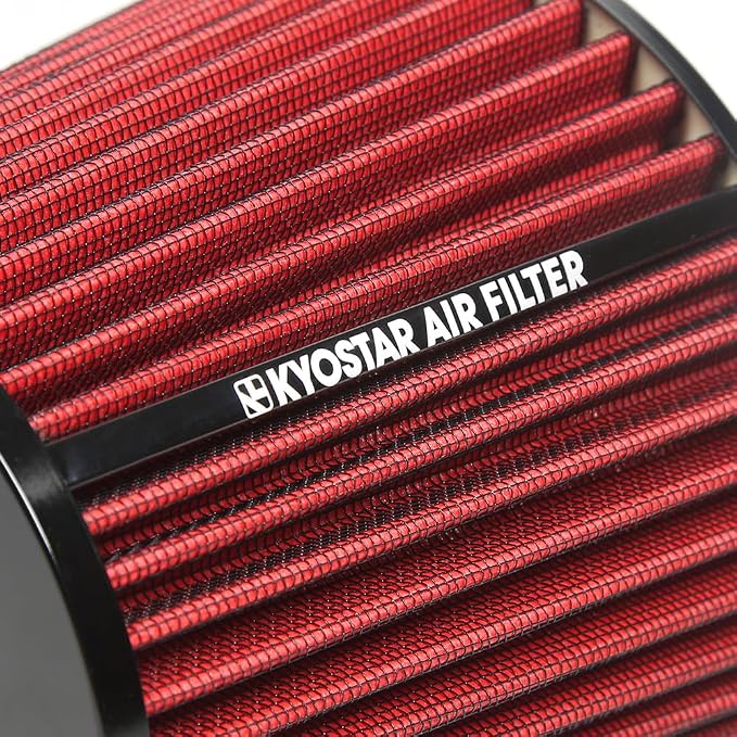 Universal 3/3.5/4" High-Flow Air Filter, Reusable Cone Cold Air Intake - Image 8