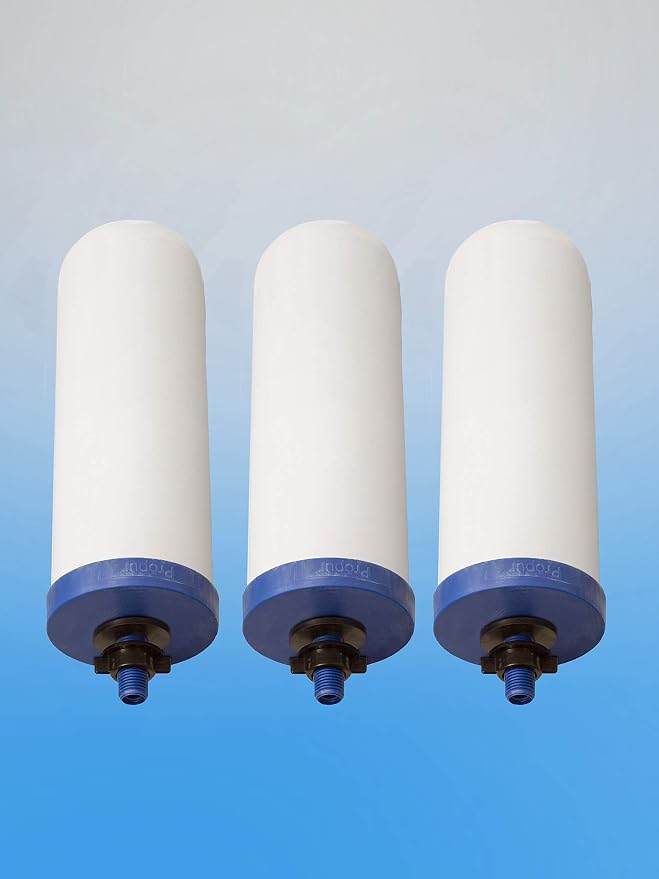 ProOne G-Series 7-Inch Gravity Filter Replacement 3-Pack by ProOneWaterFilters