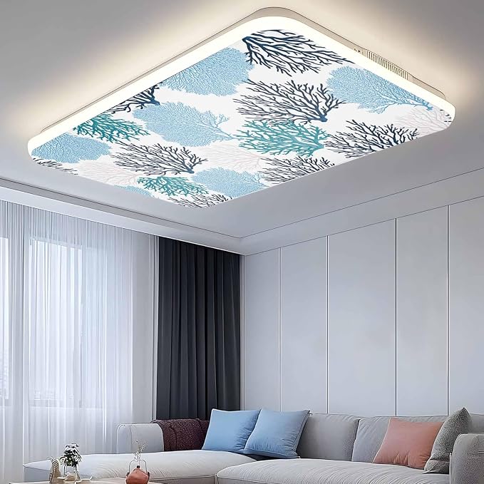 3 Pack Fluorescent Light Cover for Classroom Ceiling Light, Nautical Coastal - Image 9