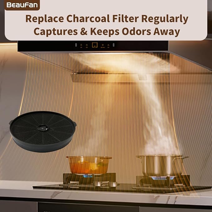 2 Pack CFK1-TM Charcoal Filter Replacement - Image 3