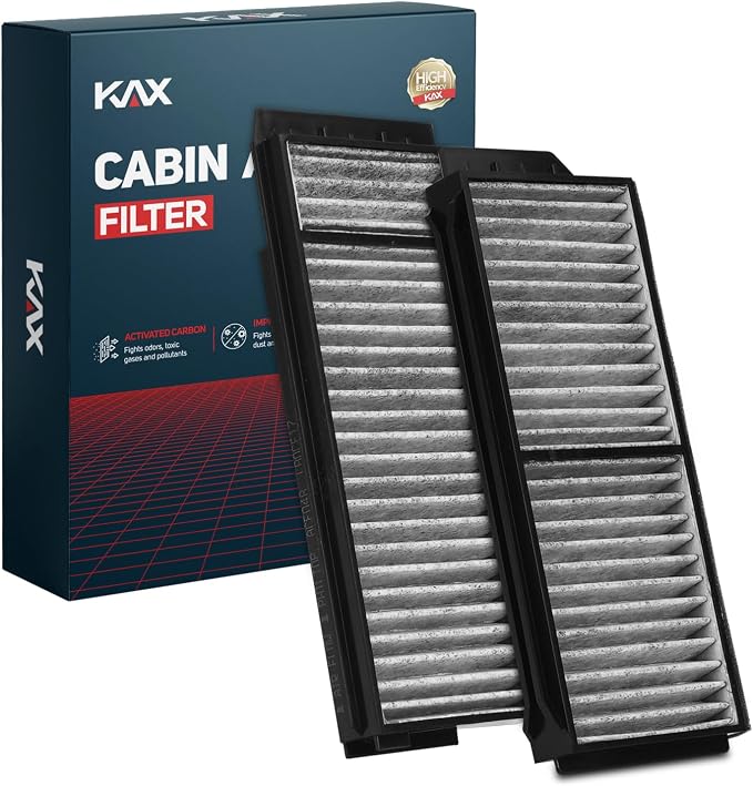 KAX HEPA Cabin Air Filter with Activated Carbon, CF10218 Replacement by KAX