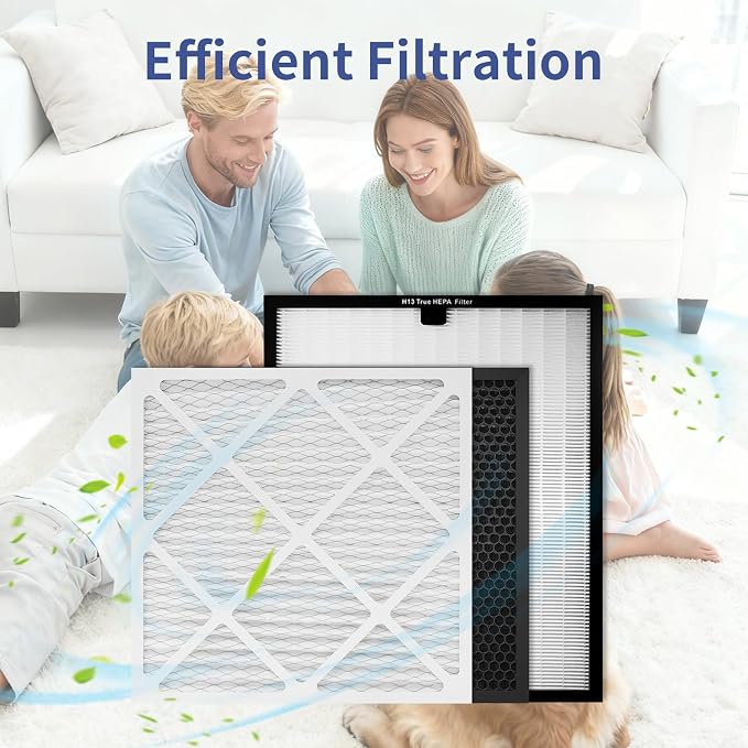 Air Scrubber Replacement Filter Set, HEPA 550/Activated Carbon/MERV-13 Filter - Image 5