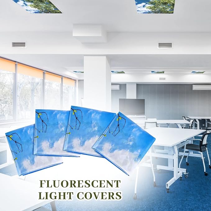 Hortsun 6 Pcs Fluorescent Light Covers - Image 4