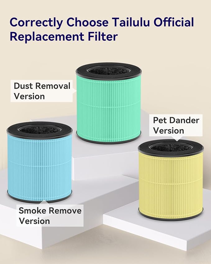 Air Purifiers for Bedroom Home Pets 1200 Ft², Tailulu H13 True HEPA Air Filter - Image 9