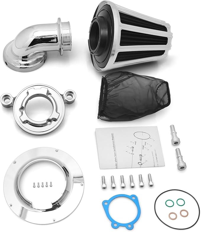 Big Sucker cone Air filter intake by ForHarleyAccessories