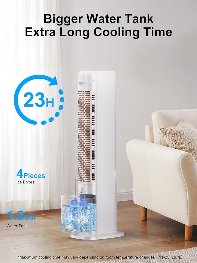 KEGIAN Windowless Portable Air Conditioners, Evaporative Air Cooler - Image 5