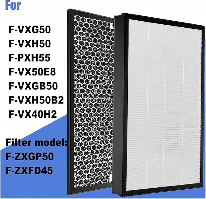 Replacement Hepa Active Carbon Filter F-ZXGP50 F-ZXFD45，Compatible - Image 2