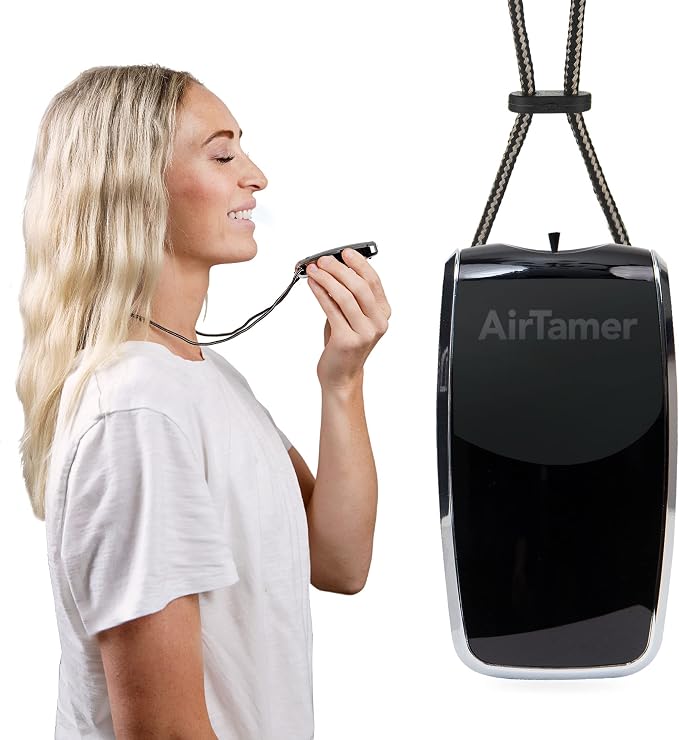 AirTamer A320 Rechargeable Personal Air Purifier, Proven Performance, Virus and by AirTamer