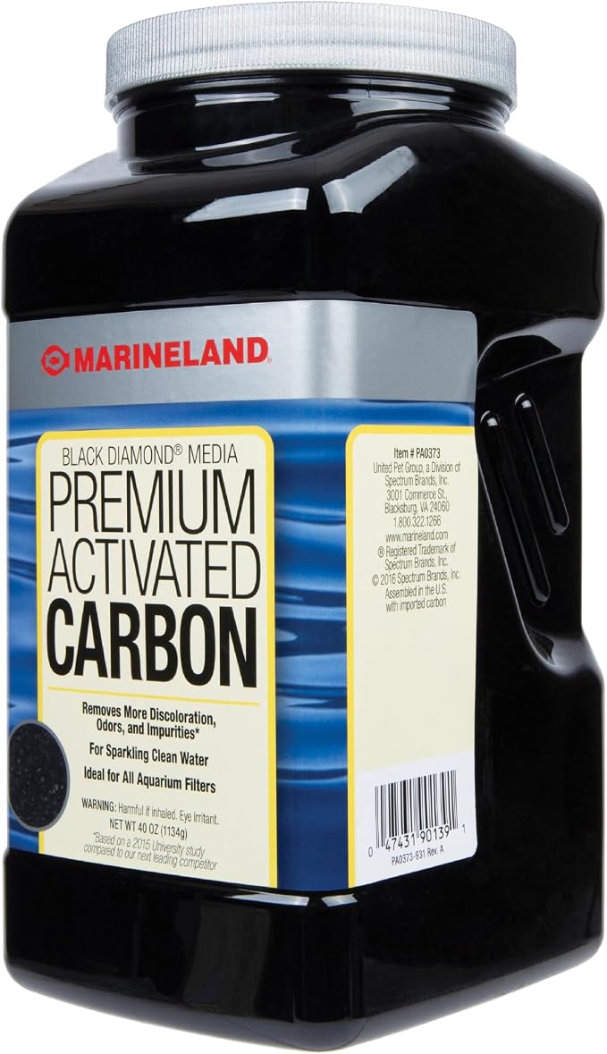 Marineland Black Diamond Premium Activated Carbon Filter Media, 40 oz - Image 8