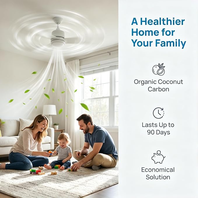 ZIMER 20 Pack Upgraded Ceiling Fan Filters - Image 9