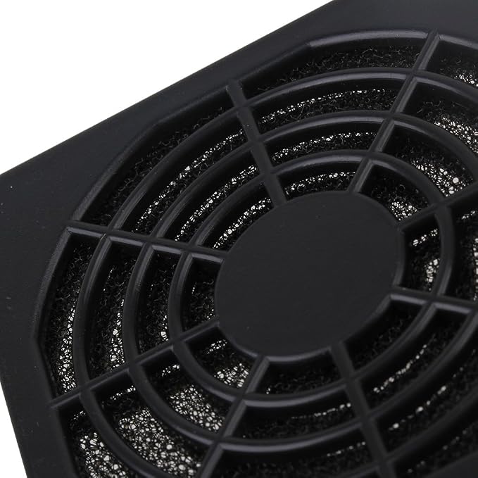 60mm Black Plastic Case Fan Filter Guard Grill or Cover PC Computer Pack of 5 - Image 5