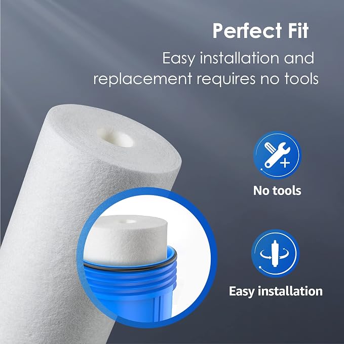 Waterdrop Whole House Sediment Water Filter, Replacement - Image 7
