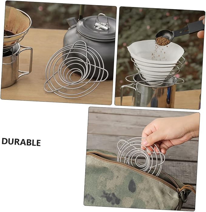 POPETPOP 1Pc Stainless Filter Reusable Drip - Image 5
