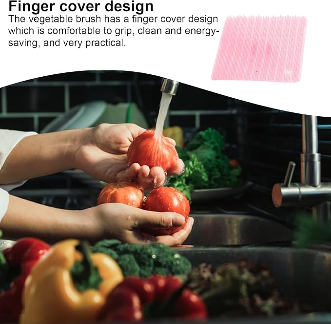 Fruit and Vegetable Cleaning Brush | Vegetable Bendable Washing Brush - Image 2