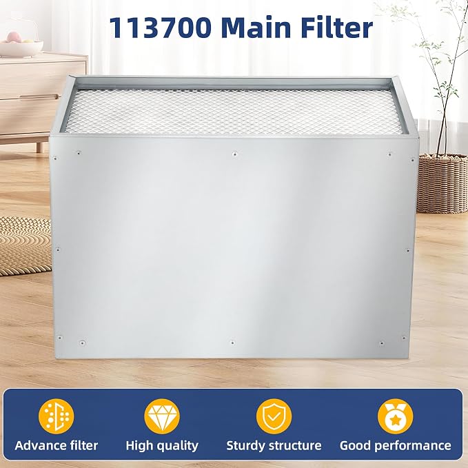 113700 Main Filter with Carbon Mix Compatible with Glowforge Plus/Pro Air - Image 3