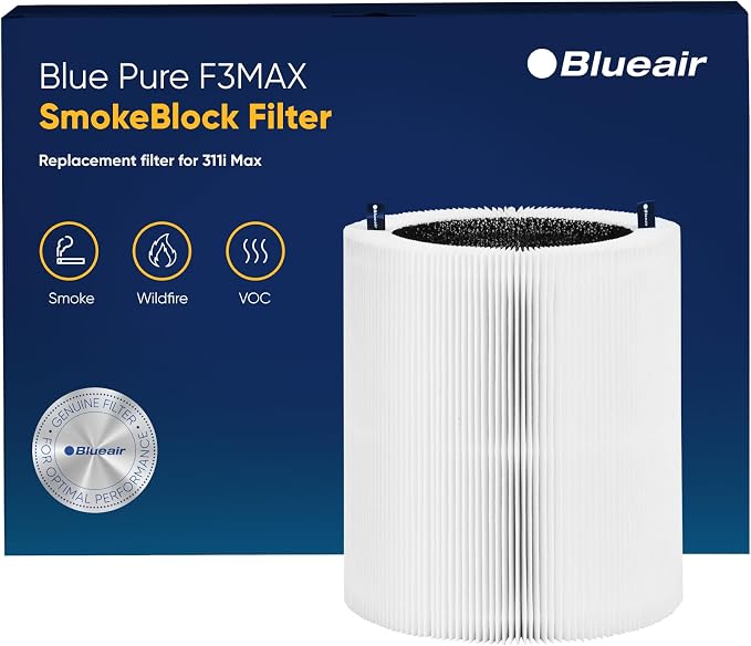 BLUEAIR Blue Pure 311i Max SmokeBlock Genuine Replacement Filter, Extra Carbon by Unknown