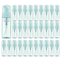 Tekson 30PCS Soap Foam Bottle (2 oz), Empty Travel Foaming Lash Shampoo for Cleanser, Dispenser (Green)