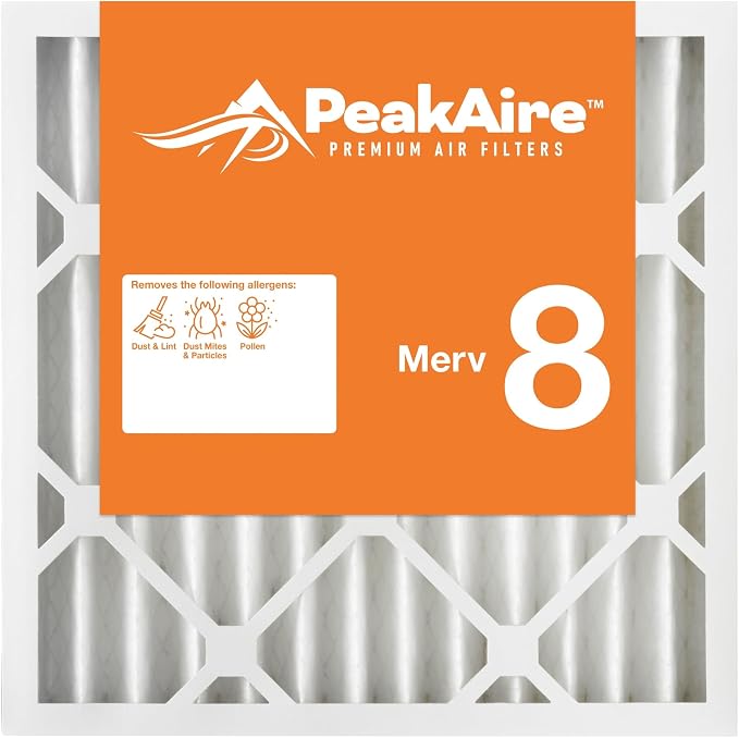 Merv 8 Basic 16" x 16" x 2" Air Filter by PeakaireFIlters
