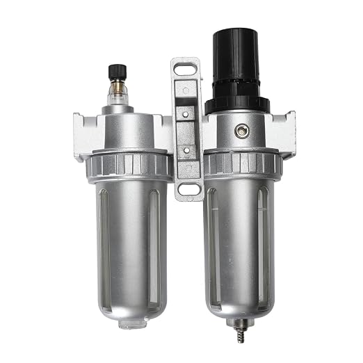 Air Filter Pressure Regulator 1/4 Inch, Compressed Air Line Filter - Image 8
