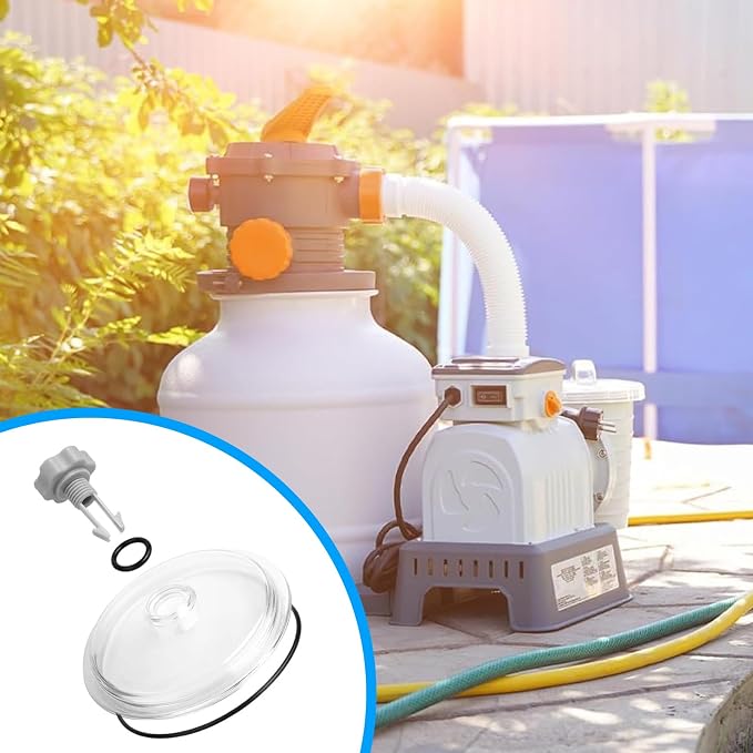 Pool Leaf Trap Cover Lid – Sand Filter Replacement Kit | Leaf Catcher - Image 3