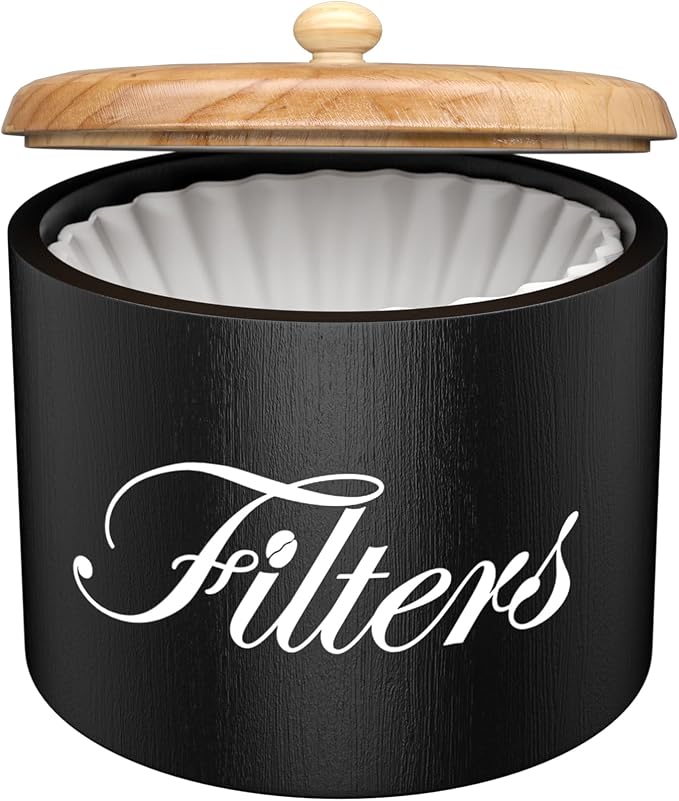 Wooden Coffee Filter Holder by CORTNK