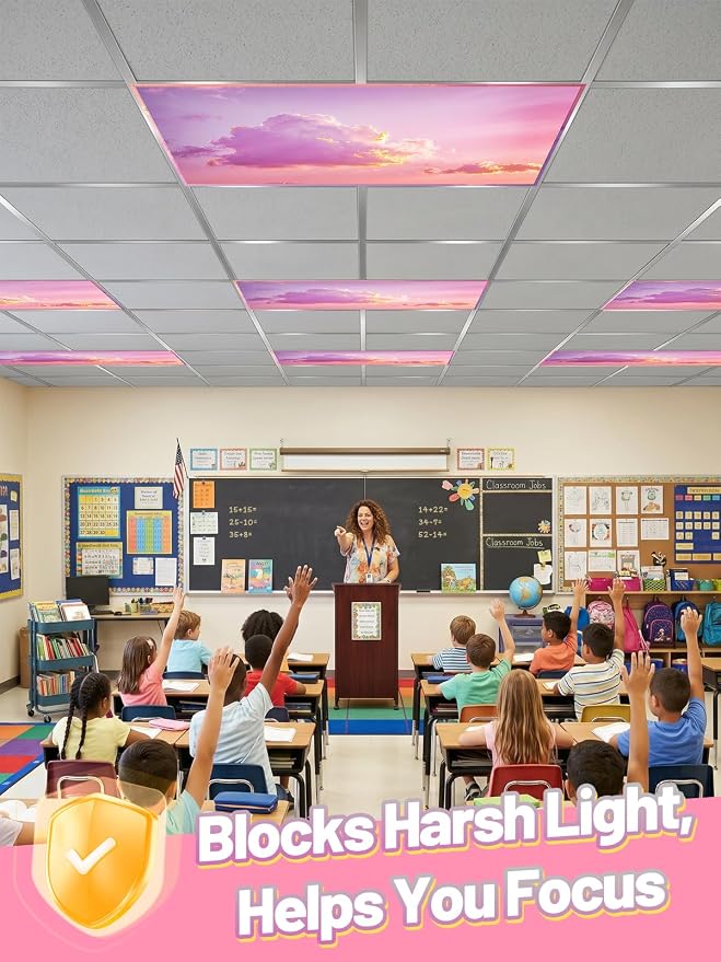 Fluorescent Light Covers with 10 Strong Magnets - Image 6