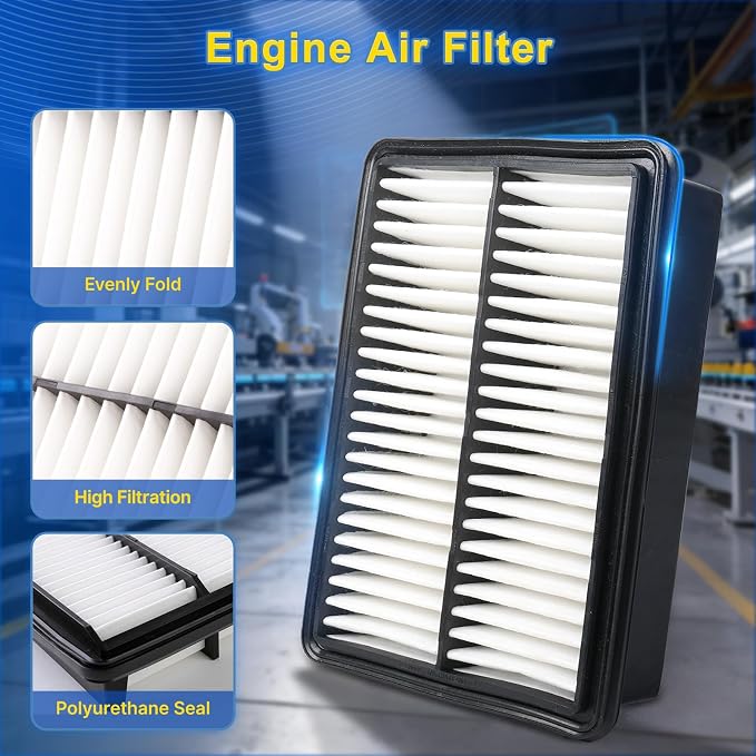 Cabin & Engine Air Filter Kit for 2019-2023 Mazda 3 2.0L, 2019-2026 Mazda3 2.5L - Image 5