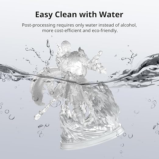 ANYCUBIC Water Washable 3D Printer Resin 2.0 Bundle, 405nm High Precision - Image 2