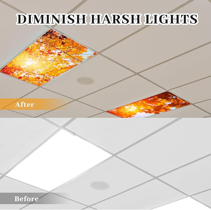 ROCEEI Pack of 4 Fluorescent Light Covers - Image 3