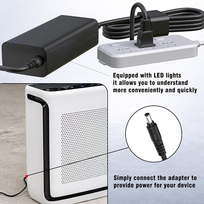 24V Charger for Levoit Vital Air Purifier Compatible - Image 4