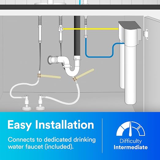 Aqua-Pure DW301 Under Sink Water Filter System, Removes Lead, Microplastics - Image 4