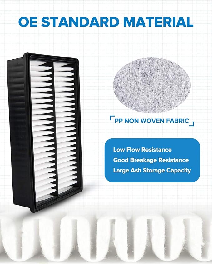 PHILTOP Engine Air Filter CA9898 Replacement - Image 3