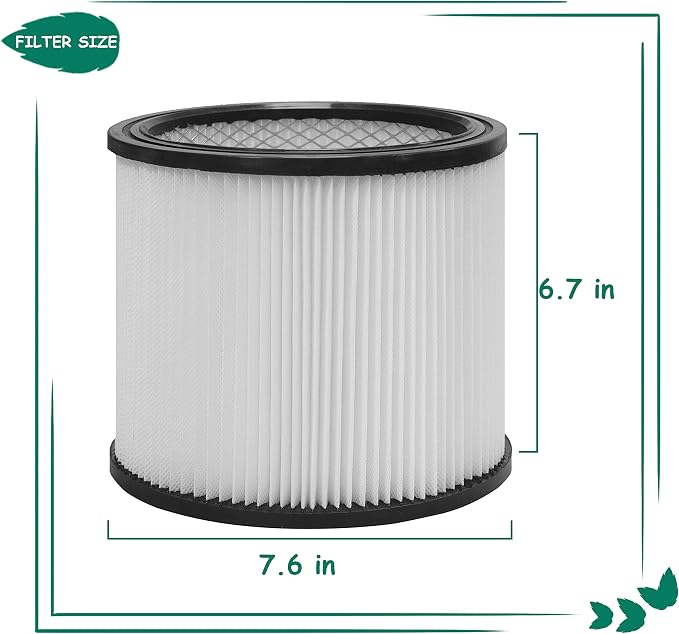90304 Replacement Filter with Lid, Compatible with Shop-Vac 90304, Shop Vac - Image 6