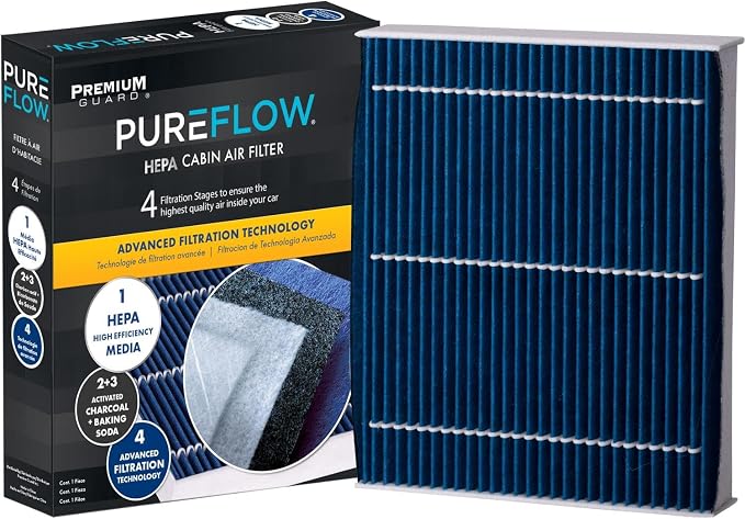 PureFlow HEPA Cabin Air Filter PC99542HX | Fits 2020-2025 Ford Explorer by PremiumGuard