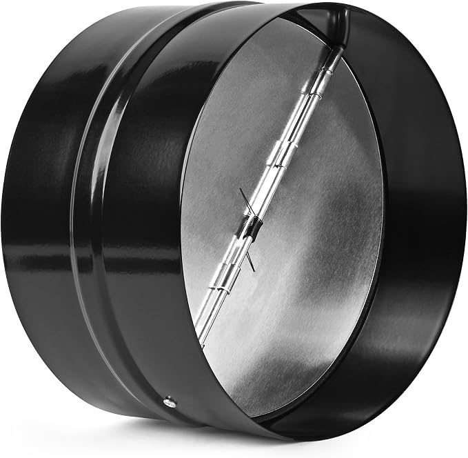 6 Inch Draft Blocker Backdraft Damper Duct Draft Stopper One-Way Airflow by Kikerike