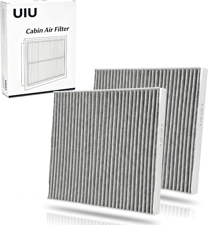 UIU Cabin Air Filter with Activated Carbon 2PCS Compatible with Toyota RAV4 by UIUPARTS